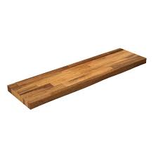 On hold pair of teak floating shelves by walter wirz for wilhelm renz germany 1964 c2109 tante eef design. Interbuild 36x10x1 5 Inch Acacia Live Edge Floating Shelf Golden Teak Stain The Home Depot Canada