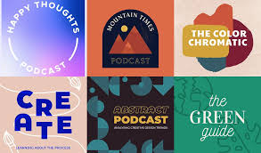 12 Free Podcast Cover Art Backgrounds And Templates In 2020 Podcasts Art Background Cover Art