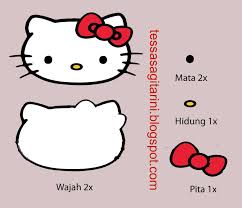 Beberapa penggemar karakter berbentuk kucing ini mewujudkan kesukaannya lewat desain rumah. Pola Hello Kitty Flanel