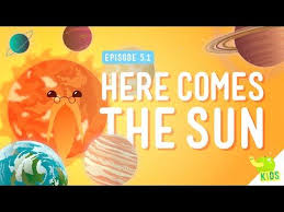 Here Comes The Sun Crash Course Kids 5 1 Earth And Space Science 1st Grade Science Science Classroom