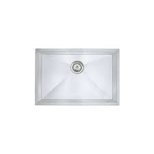 precision single basin undermount