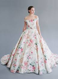 2021 popular hot search, ranking keywords trends in mother & kids, women's clothing, dresses, weddings & events with floral pattern dresses and great news!!!you're in the right place for floral pattern dresses. Wedding Dresses Photos Alicia Gown By Jaclyn Jordan Printed Wedding Dress Floral Wedding Gown Floral Print Wedding Dress