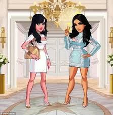 Hollywood, explaining which businesses are featured in which locations. Woman Plays Kim Kardashian S Hollywood App Game For 30 Hours A Week Daily Mail Online