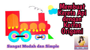 Proses pembuatannya diawali dengan mencari ukuran asli dari kereta api tersebut kemudian menentukan ukuran skalanya (1:60) yang kemudian akan diproses desain menggunakan software desain vektor. Cara Membuat Kereta Api Dari Kertas Origami Youtube