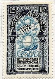1954 Algeria Stamp Stamp Collecting Postage Stamps