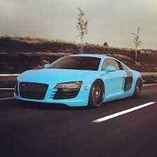 Beautiful Baby Blue Audi R8 Audi R8 Audi 4 Door Sports Cars