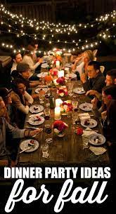 This is a fancy way to class things up and create dishes that pair perfectly with a specific glass (or bottle!) of wine. Fall Dinner Party Ideas My Life And Kids Fall Dinner Party Birthday Dinner Party Fall Dinner
