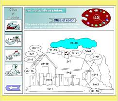 Suma correctamente y gana la carrera de autos !! Las Matematicas Pintan Sumas Basicas Didactalia Material Educativo