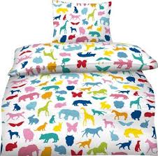 Kauf auf rechnung schnelle lieferung kostenloser rückversand. Aminata Kids Kinderbettwasche 135x200 Jungen Madchen Tiere Zoo Bettwasche Kinder Wilde Tiere Bunt Pferd Eule Bettwasche Bettwasche Kinder Bettwasche 135x200
