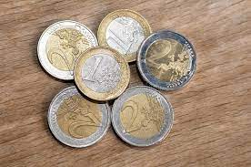 Euro Coins In One Euro And Two Euroe Coins In Copenhagen Copenhagen Denmark 21 Sponsored Affiliate Ad Coins Denmark Euroe Euro Coins Euro Coins