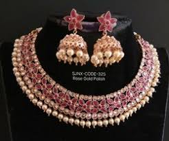 gold necklace set at best in india