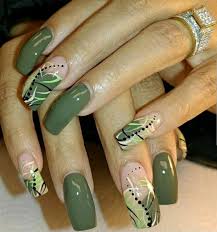 Green glitter stiletto nail designs 20. Nail Designs Opulence Design Studio Elegant Execution