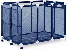 Pool toy storage bin with noodle holder. Amazon Com Rolling Pool Toy Storage Cart Bin Xx Large Perfect Contemporary Nylon Mesh Basket Organizer For Your Goggles Beach Balls Floats Swim Toys Accessories Home Improvement