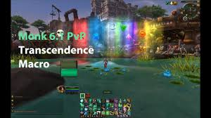 Split your body and spirit, leaving your spirit behind for 15 minutes. Monk 6 1 Pvp Transcendence Macro Youtube