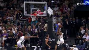 Khaman Maluach with the massive block at the rim