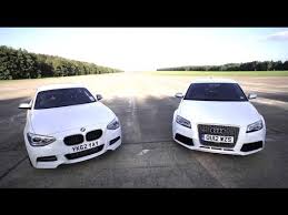 Audi has history of racing superiourity while bmw doesnt ( at least not much) yes the 8 is a beast. Bmw M135i V Audi Rs3 Road Track Drag Race Chris Harris On Cars Youtube