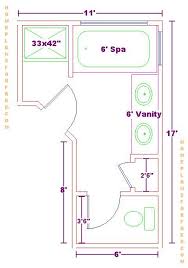 A double sink vanity floats above a white floor of miniature tiles. Pin By Sonia Watt On For The Home Master Bedroom Layout Bathroom Blueprints Master Bath Layout