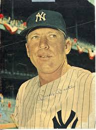 MICKEY MANTLE SIGNED BOOK JSA