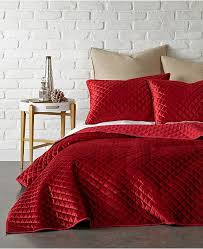Homestead red 3pc full queen quilt set : Levtex Home Red Velvet Full Queen Quilt Set Reviews Quilts Bedspreads Bed Bath Macy S