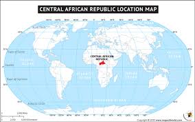 Central africa covers a large physical area about the size of the united states west of the mississippi river. Where Is Central African Republic Located Location Map Of Central African Republic