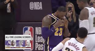 The photo of jordan crying—taken by stephan savoia of the associated press—comes from his. Lebron James Passes Michael Jordan For Fourth In Career Regular Season Nba Scoring