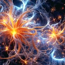 Хаотичные цепи нейронов в …» — картинка создана в Шедевруме