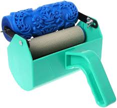 Quality rollers are very quick to clean. Amazon Com Decorative Paint Roller House Paint Rollers5 Diy Patterned Paint Roller Decorative Rubber Roller With Plastic Handle Tools Home Improvement