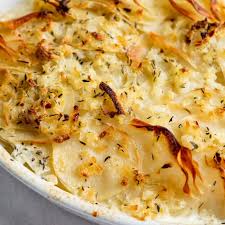 Seared scallops with radicchio, roasted potatoes, and snap peasingridstevens. Creamy Scalloped Potatoes Recipe The Mom 100