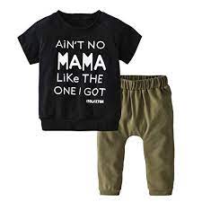 Toddler Baby Boy Letters Printed Tops Pants Leggings Outfits Clothes Set Buy Online In Angola At Angola Desertcart Com Productid 110984236