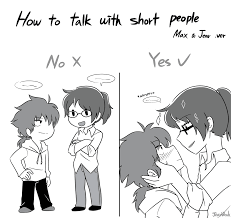 You can move and resize the text boxes by dragging them around. Lapidot Forever How To Talk To Short People Meme With Mangaken