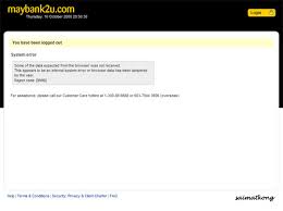 The system will automatically clear your cache. æ–°maybank2uç½'ç«™m2u 2 0 å¤±è´¥çš„å¤§æ—¶ä»£ æˆ'saimatkongäºšåšç½'é¡µç‰ˆ