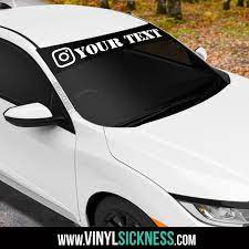 Whenever a visitor draws near your shop, they expect to find particular business information easily displayed. Custom Instagram Sticker Decal Username