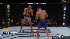 Copyright disclaimer under section 107 of the copyright act 1976. Kevin Lee Vs Edson Barboza Head Kick Lee Chicken Dance On Make A Gif
