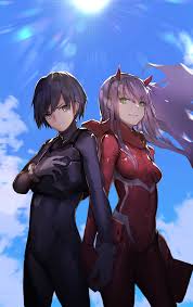 Zero Two Hiro Darling In The Franxx Anime Darling In The Franxx Anime Art