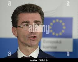 Prague, Czech Republic. 15th June, 2018. EC Director-General for regional  policy Marc Lemaitre attends the press conference