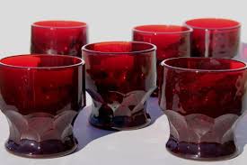 Ratings, based on 2 reviews. Vintage Ruby Red Georgian Pattern Glass Tumblers Drinking Glasses Pattern Glass Glass Tumbler Glass