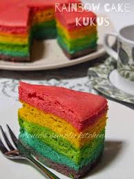 In today's recipe we are making an indonesian cake that requires a steamer! Rainbow Cake Kukus Monic S Simply Kitchen