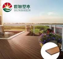 Eco-Friendly Outdoor Wood Plastic Composite Deck Boards Wood Texture  Flooring WPC Decking