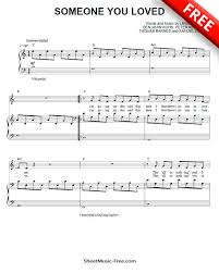 Viele spaß beim klavier lernen und spielen! Someone You Loved Sheet Music Lewis Capaldi Sheet Music Pdf Sheet Music Clarinet Sheet Music
