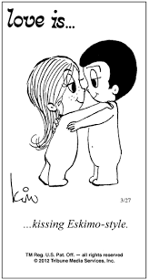 Baby I Will All The Way Across The Table To Kiss You If I Need To I Will Be Above Cloud 9 Sitting Across The Table O Love Is Cartoon Love