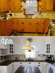 How to do a kitchen remodel on a budget! Home Dzine Kitchen Before And After Kitchen Renovations