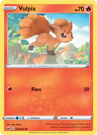 Your cards may vary from the cards in image. Vulpix Sword Shield Tcg Card Database Pokemon Com