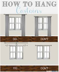 Thursday S Tips Tricks How To Hang Curtains Home Home Decor New Homes