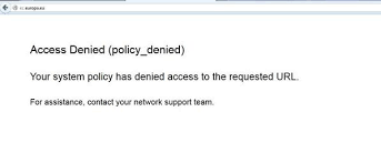 Marc Rees V Twitter Your System Policy Has Denied Access To The Requested Url Http T Co Jvwd51c9ny Ha Http T Co S57iift1dm Twitter