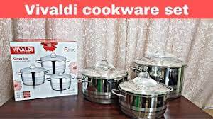 Check spelling or type a new query. Vivaldi Stainless Steel Cookware Set 6pcs Cookware Set Tops Picks Of 2020 Youtube