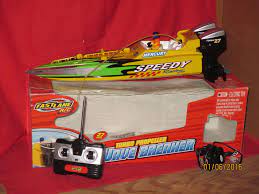 Radio Controlled Fast Lane Speedy Racing Boat Turbo Z7 Radio Control Diy Radio Controlled Boats Radio Control