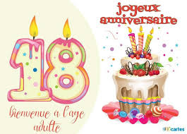 Epingle Sur Joyeux Anniversaire 18 Ans