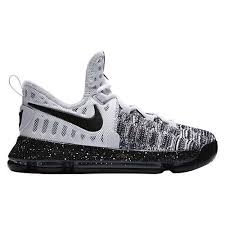 Nike Zoom Kd 9 Youth Kids Oreo Black White Basketball Shoes Size 5y 855908 100 Fashion Clothing Shoe Mens Basketball Sneakers Basketball Sneakers Sneakers