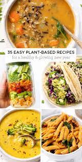 35 Easy Plant Based Recipes To Make In 2020 Simply Quinoa Plant Based Recipes Easy Easy Vegan Dinner Vegan Dinners