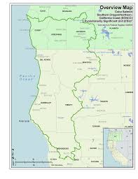 Plan your coastal california road trip along the pacific coast from crescent city to san francisco with these recommended sights and maps. Map Of The National Marine Fisheries Service Southern Oregon Northern Download Scientific Diagram
